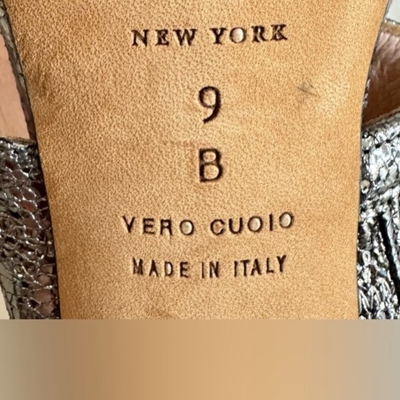 Kate Spade Irvine Metalic Leather Slingback Sandal - Picture 16 of 16